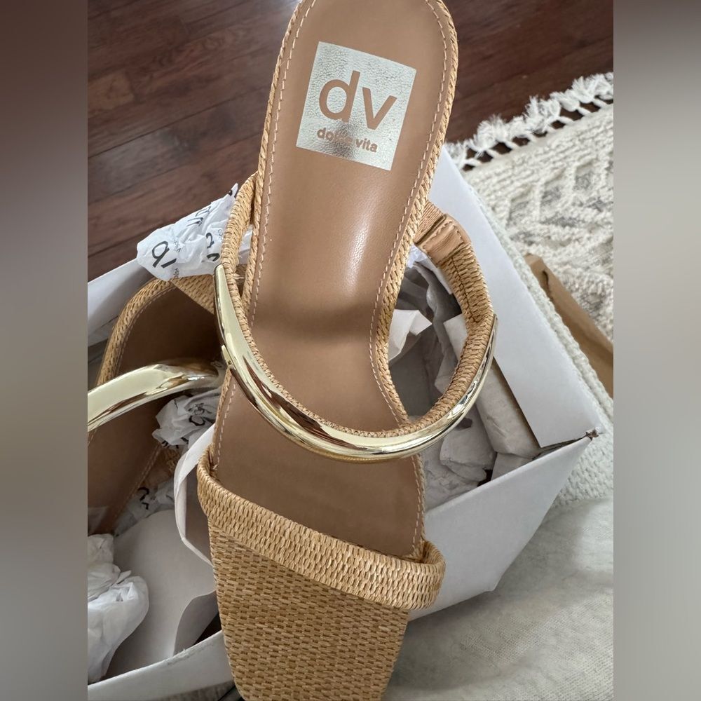 Dolce Vita Yacht Bracelet Raffia sandals - Picture 5 of 6